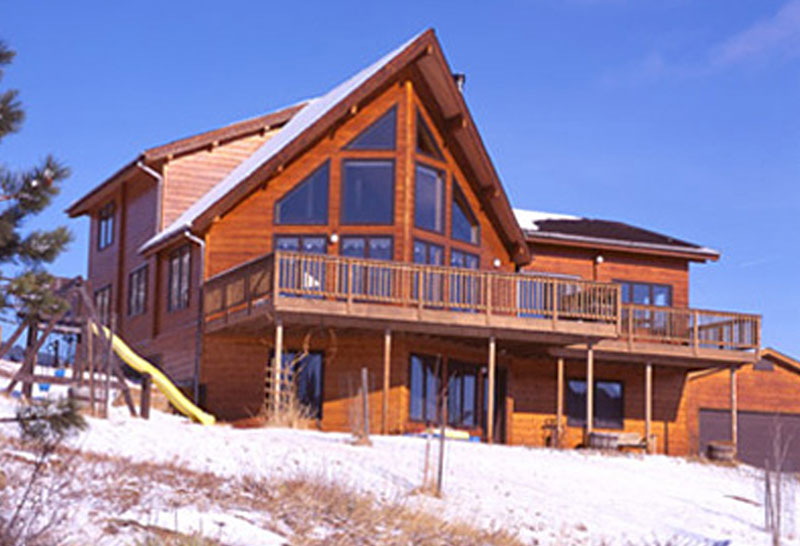 Custom Home With Deck View, CO
